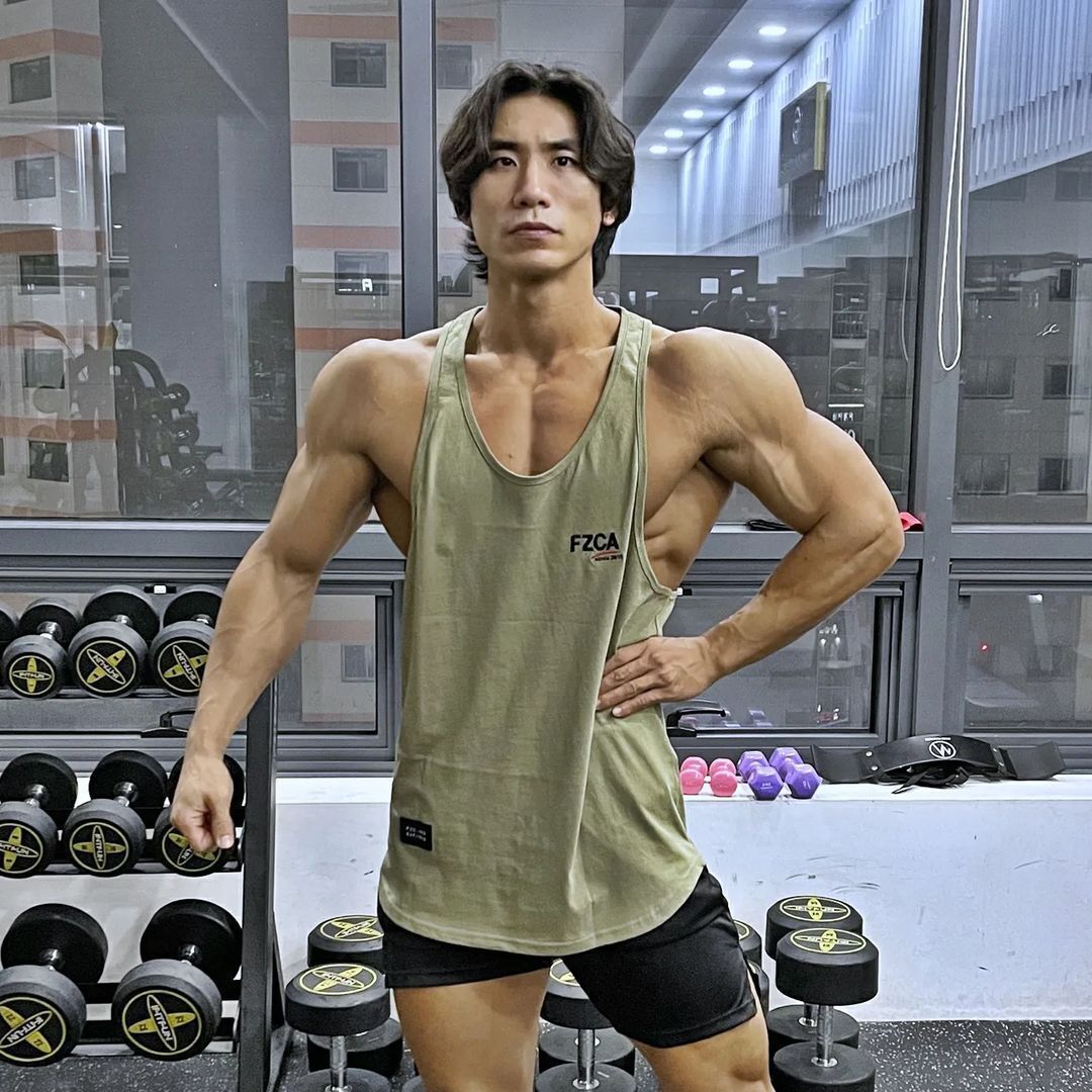Sports Fitness Muscle Men's Summer Elastic Running Training