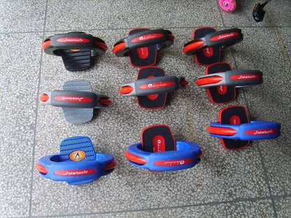 Plastic Material High Speeds Drift Skates Board With Roller Whirlwinds