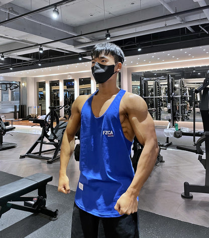 Sports Fitness Muscle Men's Summer Elastic Running Training